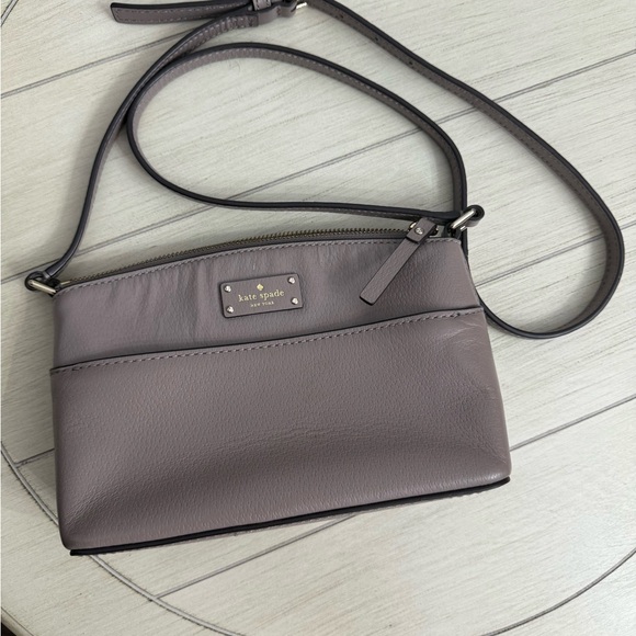 Kate Spade Taupe Crossbody Bag - Picture 1 of 3